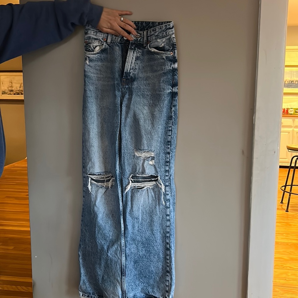 Bershka wide leg jeans
